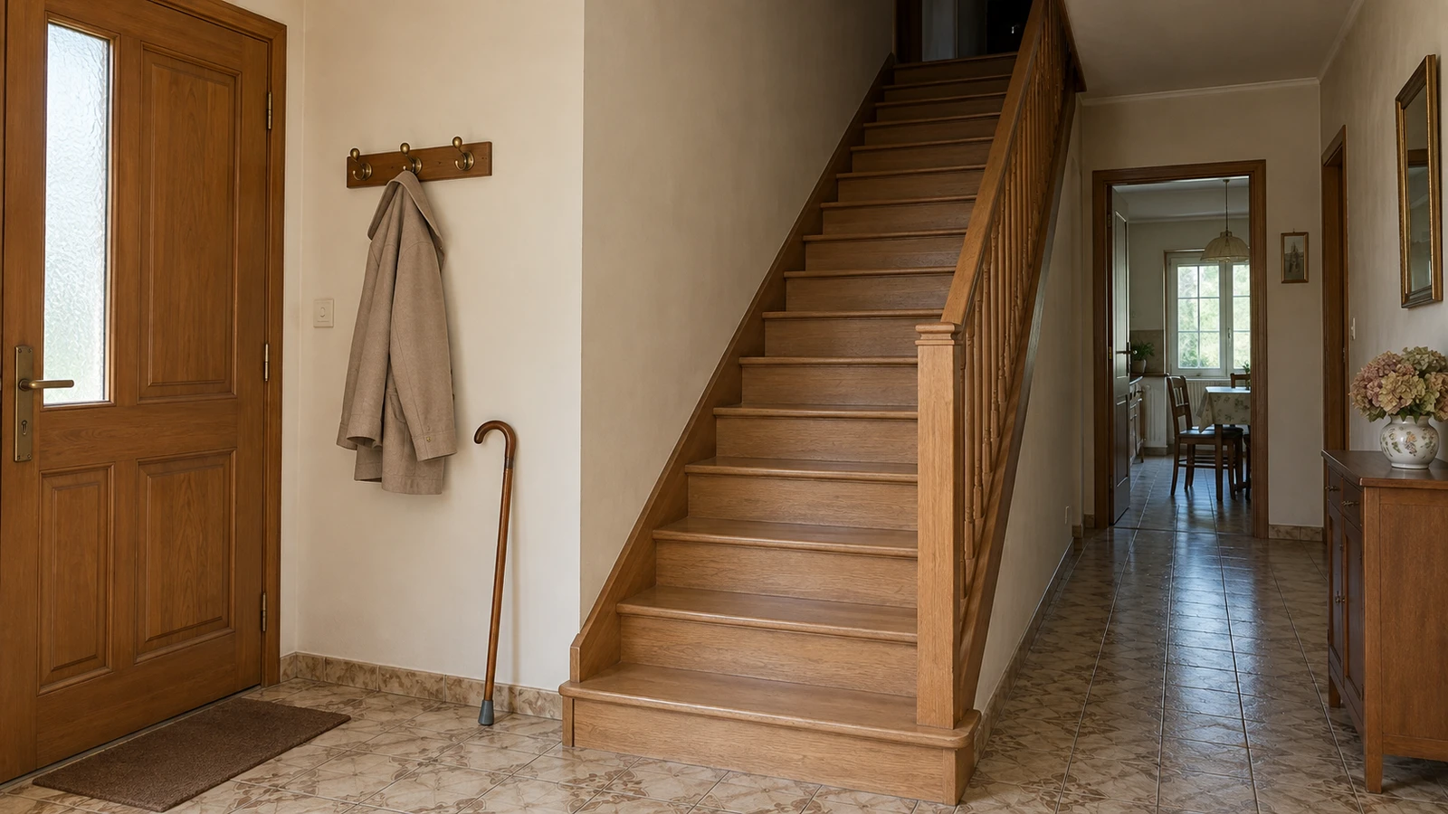 Photo de la pièce : Entrée et escalier