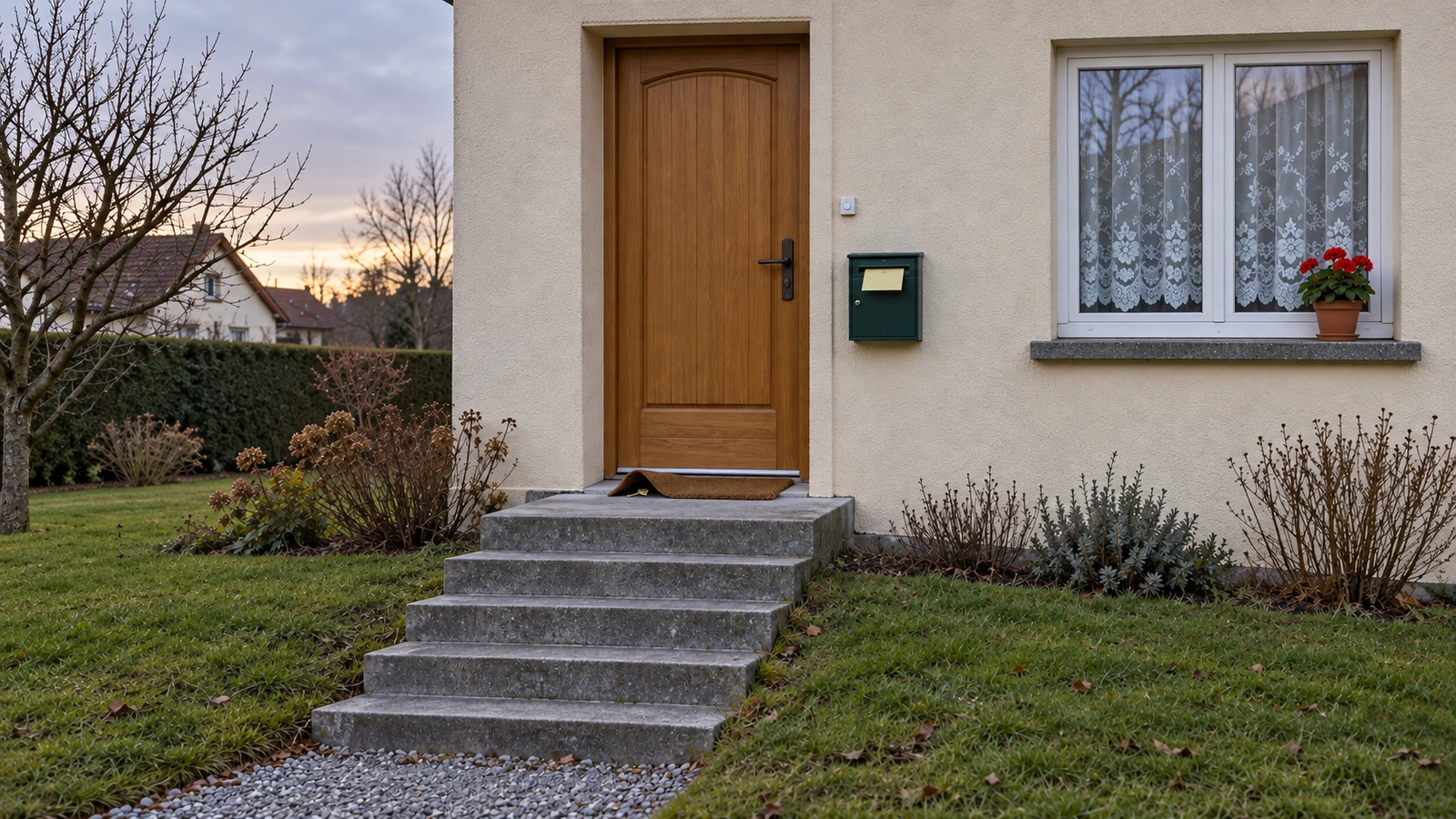 Photo de la pièce : Perron et entrée