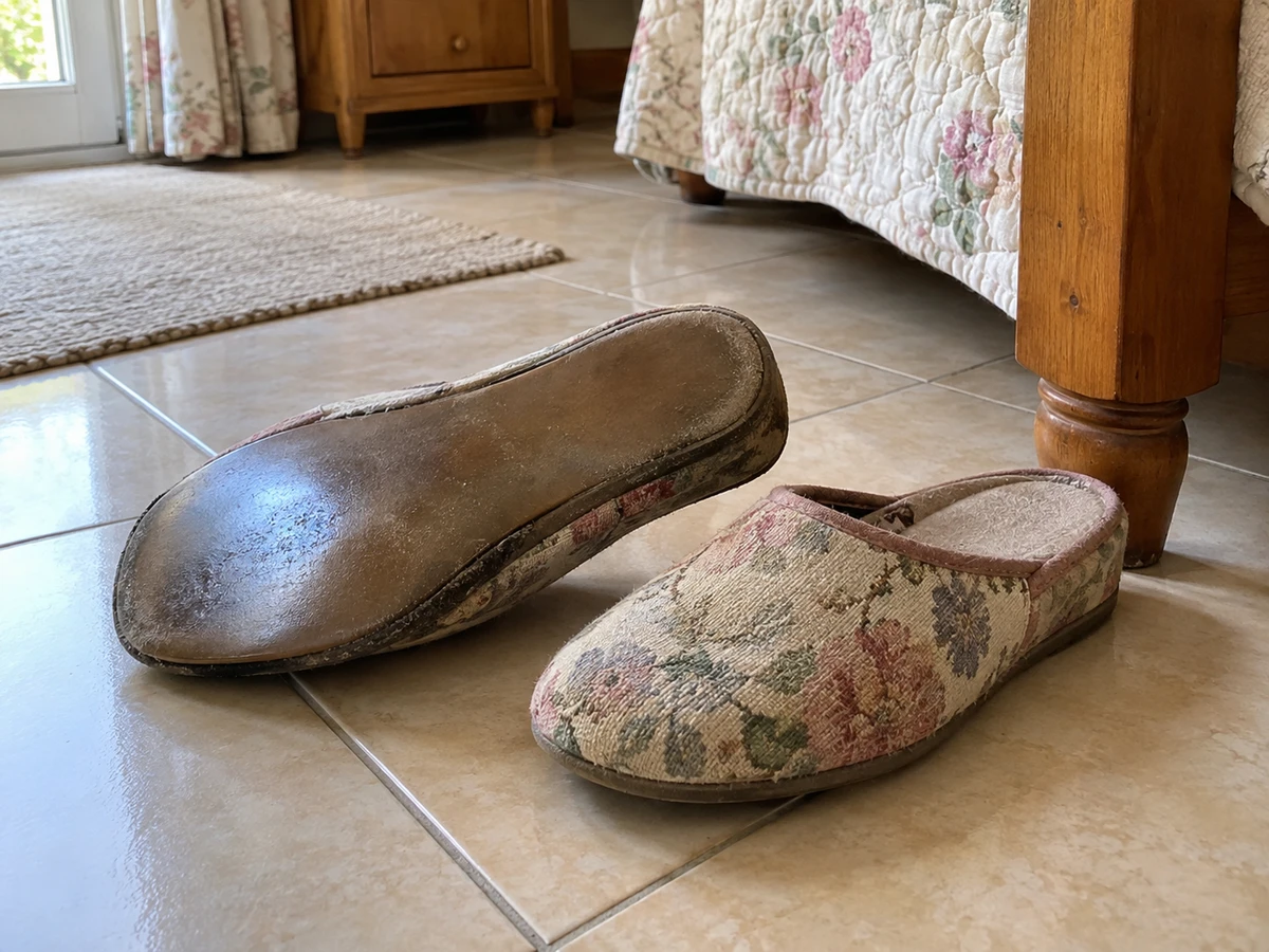 Des mules ouvertes à l'arrière : photo